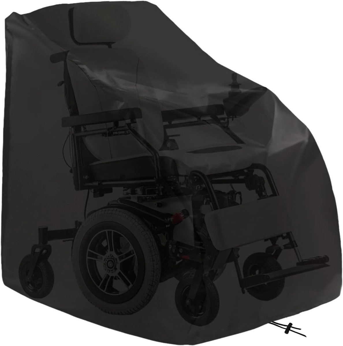 Bandenhoes voor 4 banden - Beschermhoes met trekkoord en ritssluiting, regen- en zonbestendig, stofdicht, Ø 85 cm x H 120 cm, ideaal voor opslag en bescherming van autobanden