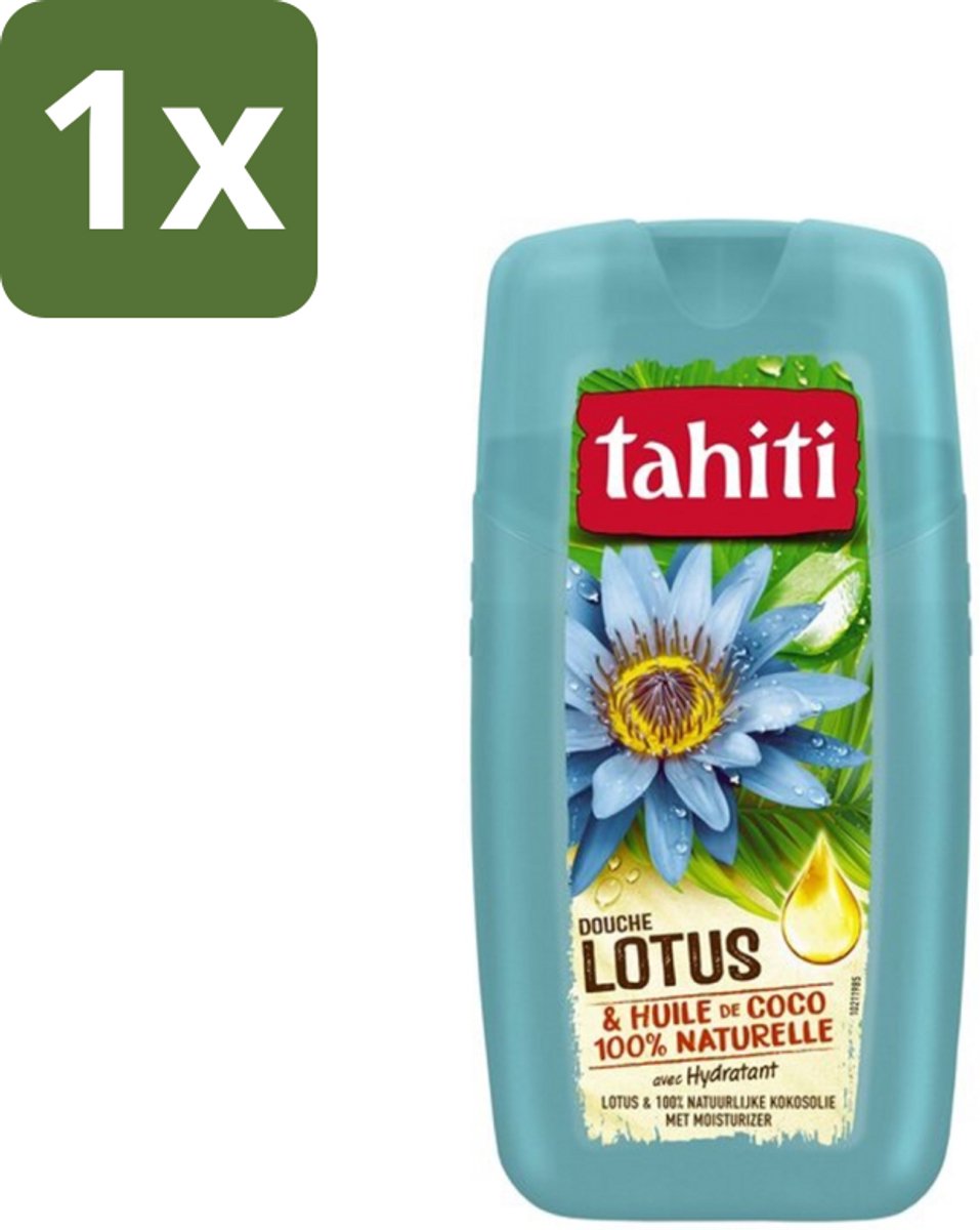 Tahiti - Douchegel - Lotus & Kokosolie - Hydraterend - 250 ml - 1 stuk