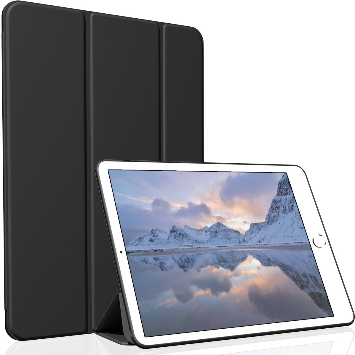 Elzusha - Beschermhoes voor iPad Air 2, Zacht TPU, Ultra Dun en Lichtgewicht