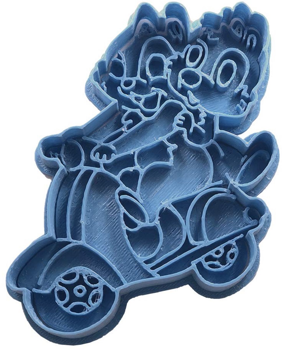 Elzusha - Cookie Cutter Motorfiets - Creatief Bakaccessoire