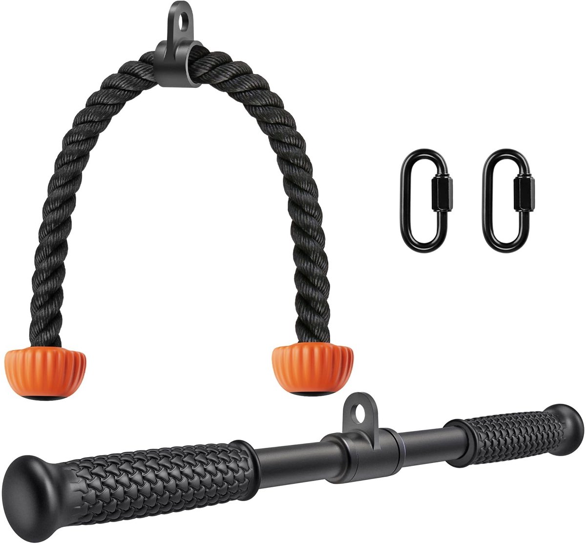 Elzusha - Triceps Pull Down Touw voor Kabelmachine