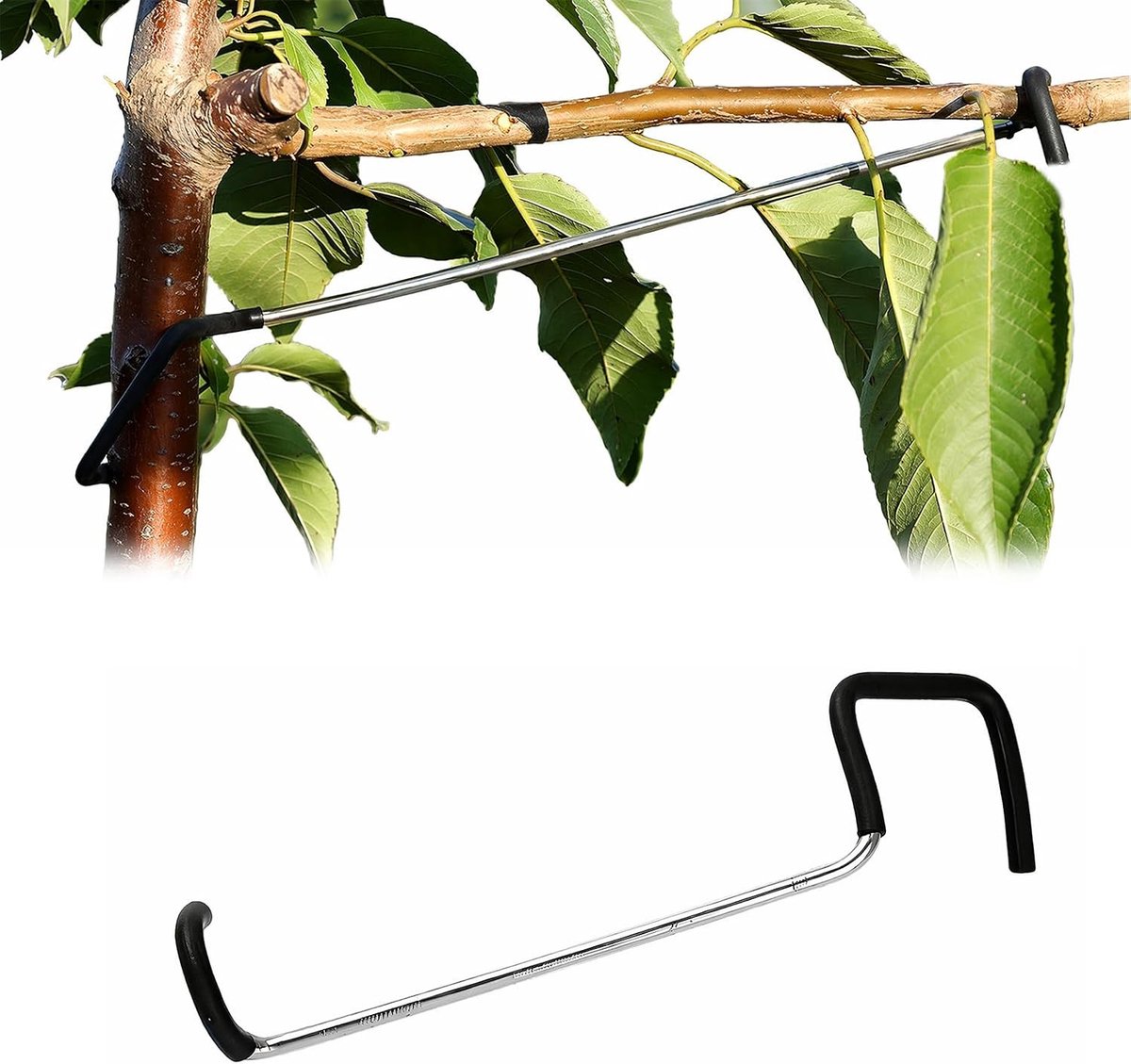 Takverdeler voor fruitbomen - 25 cm takspreider, takbuiger van kunststof om takken te vormen, ideaal voor boomverzorging en optimale groei