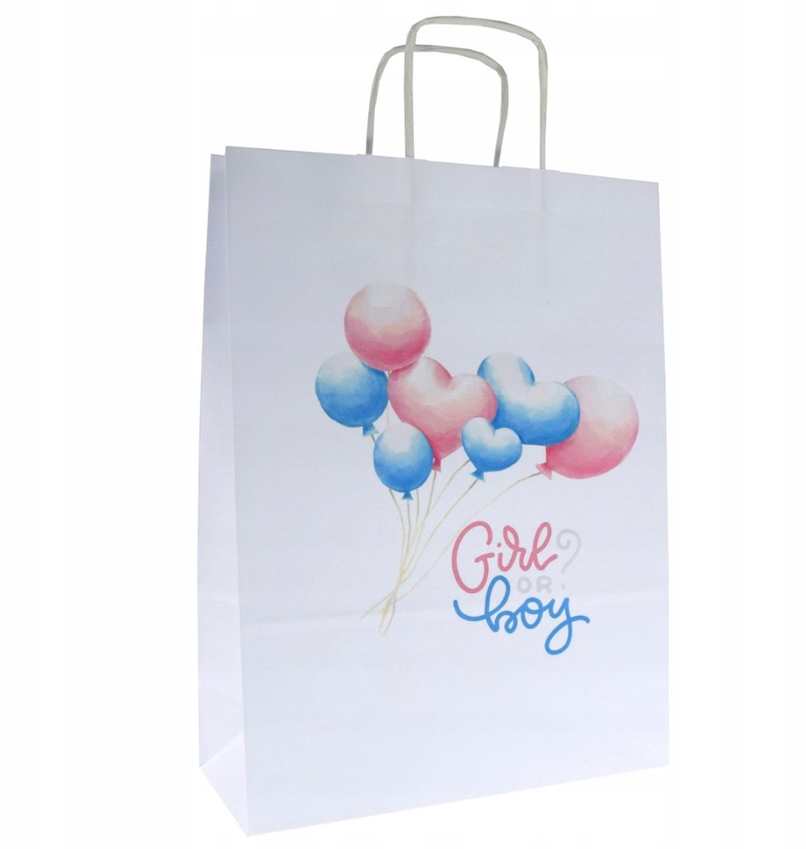 Babyshower Cadeautas A4 - 24x10x32 cm - Papieren geschenkdoos
