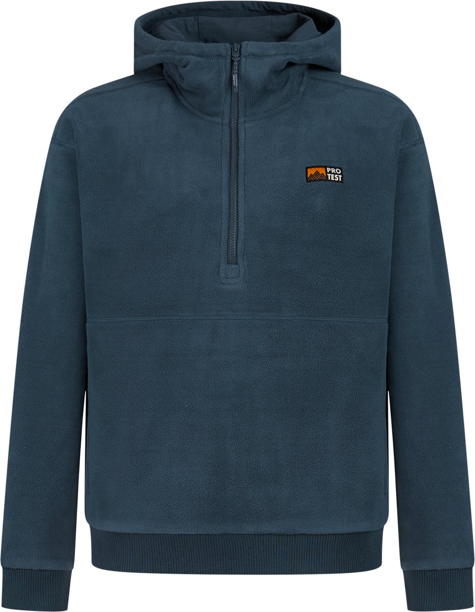 Protest PRTBright - Hoodie Heren - Loose fit - 1/4 rits - Capuchon - Fleece