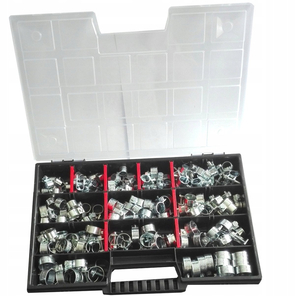 160 stuks Mini Slangklemmen Set - Merkloos