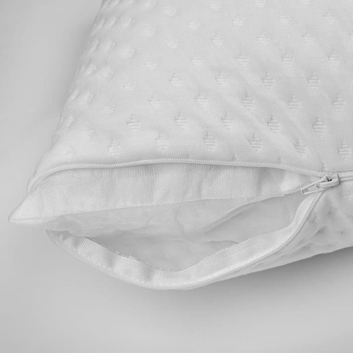 Toison D'or Memotec – Kussen – Soft comfort – uitneembare hoes Wit