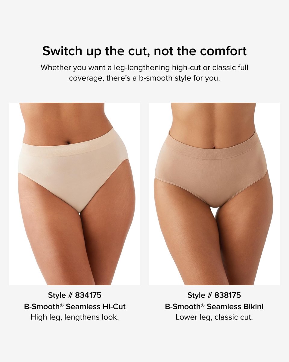 Elzusha - Dames Hi-Cut Panty in Chalk Pink