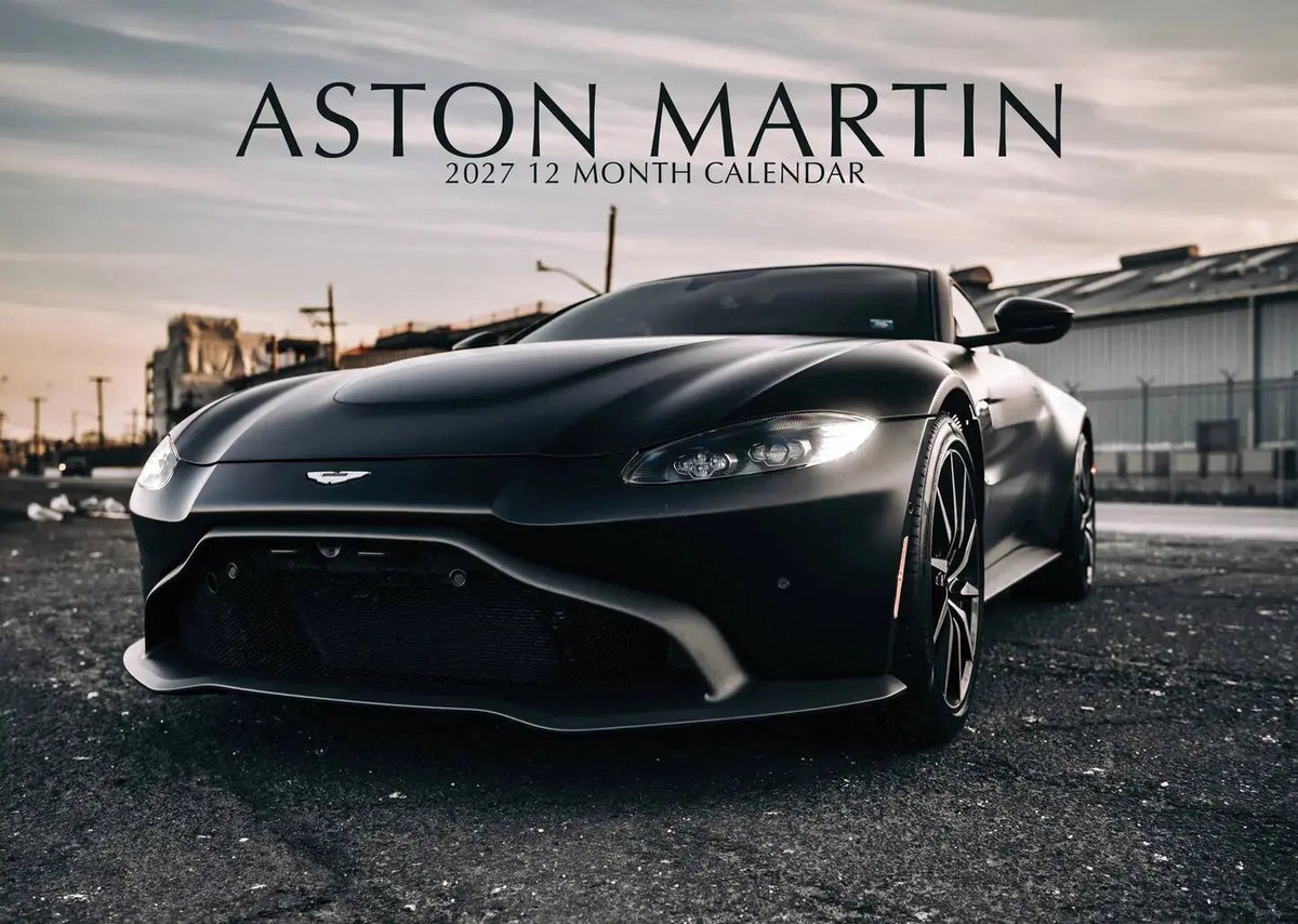 Aston Martin A3 Kalender 2027