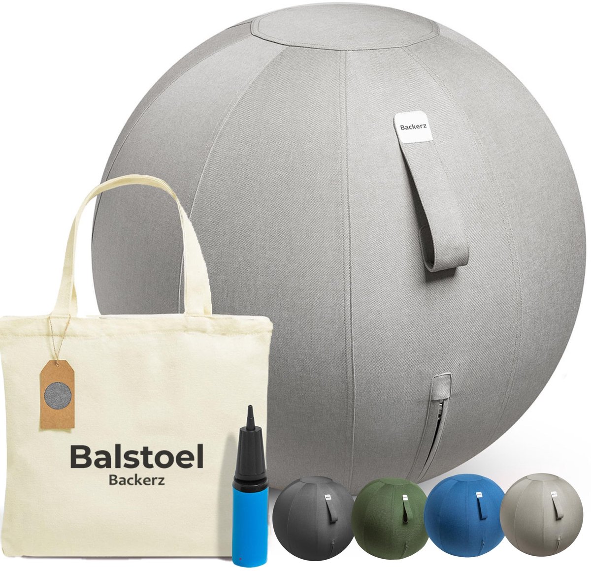 Elzusha - Ergonomische Zitting Bal van 55 cm voor Kantoor en Thuis