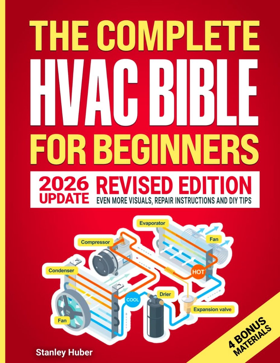 The Complete HVAC BIBLE for Beginners: The Most Practical & Updated Guide to Heating, Ventilation, and Air - ShopVlot