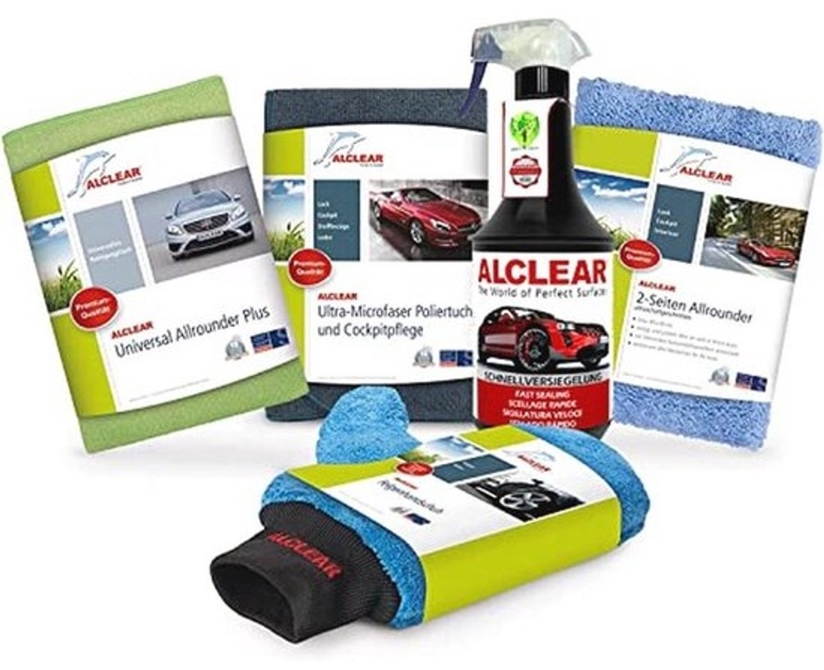 Autoverzorgingsset voor diepe glans en lakverzegeling