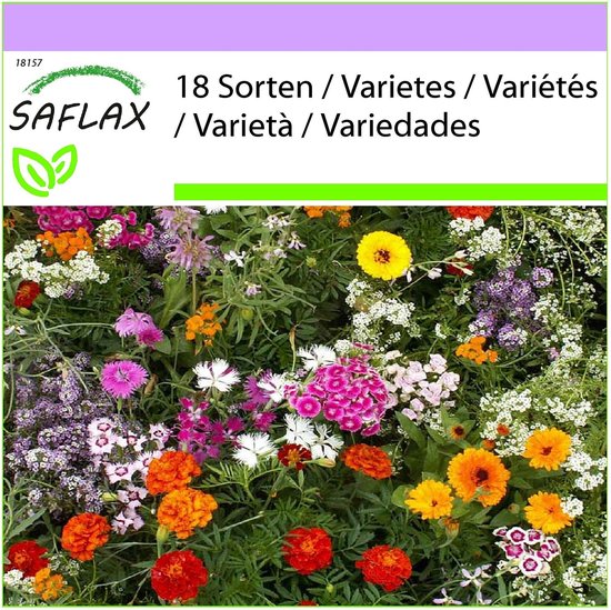 Elzusha - Wildflower Mix - 1000 Zaden - 18 Soorten