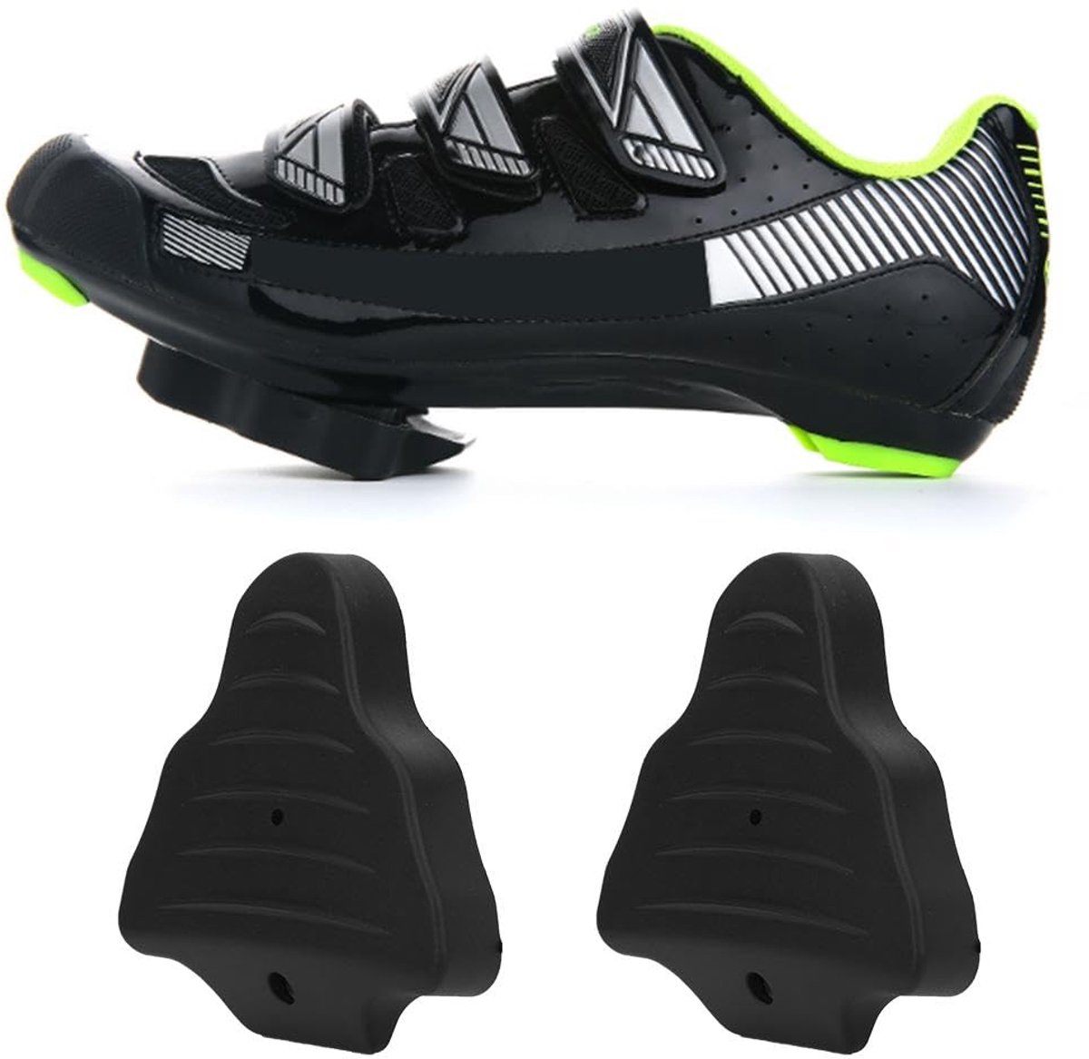Elzusha - Antislip Fiets Pedal Cleats - 1 Paar Rubber Antislip Stoppers voor Shimano SPD-SL