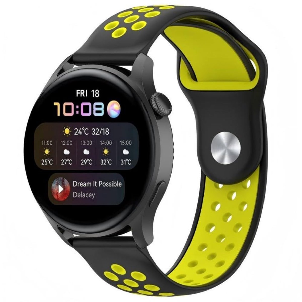 Elzusha - 20 mm Vervangende Sportband voor Garmin Horloges
