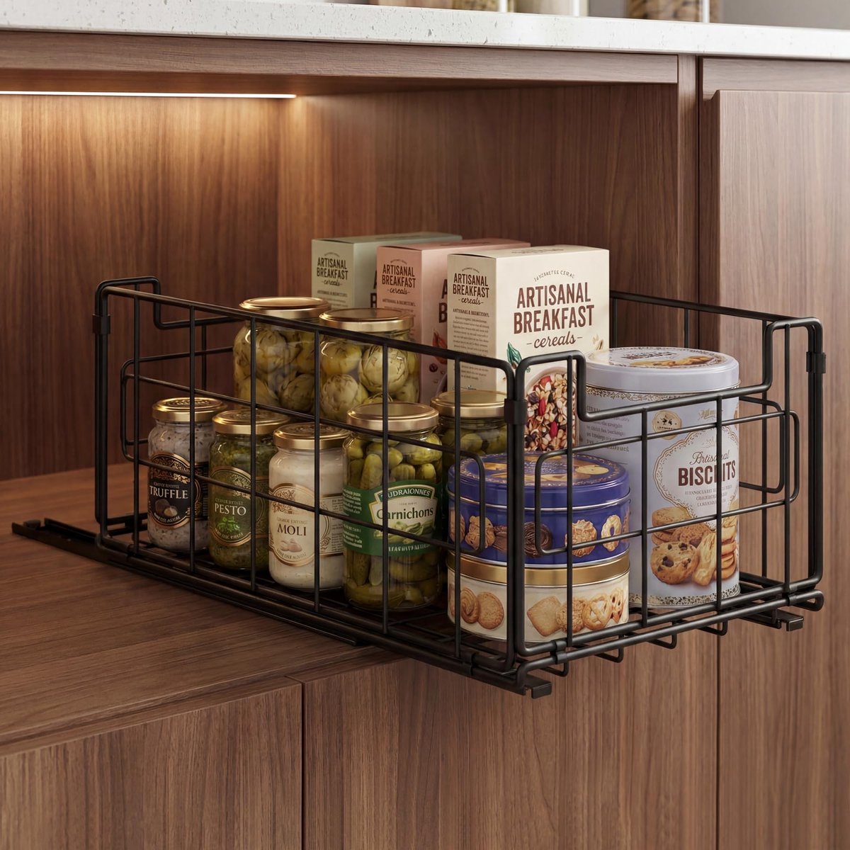 Elzusha - Uittrekbare Keuken Organizer voor Kast