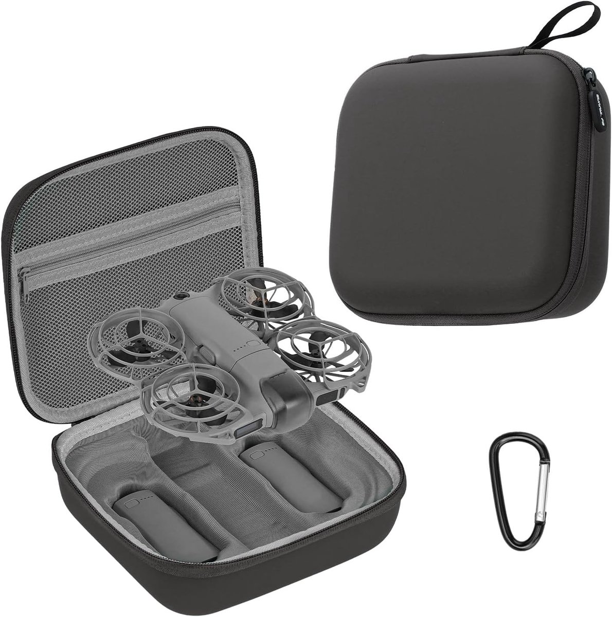 Opbergtas voor Drone - Organizer voor DJI Neo 2 Koffer, Handtas Accessoire, Zwart, Drones, Bescherming, Reisoplossing