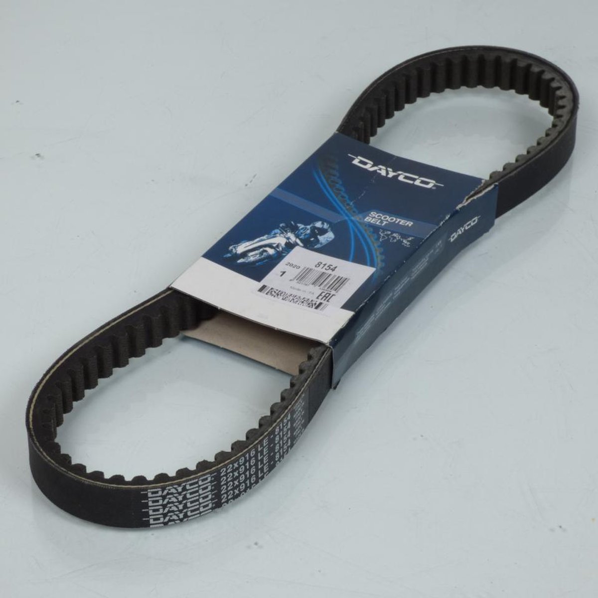 Courroie de transmission Dayco pour Scooter Daelim 125 S3 Neuf