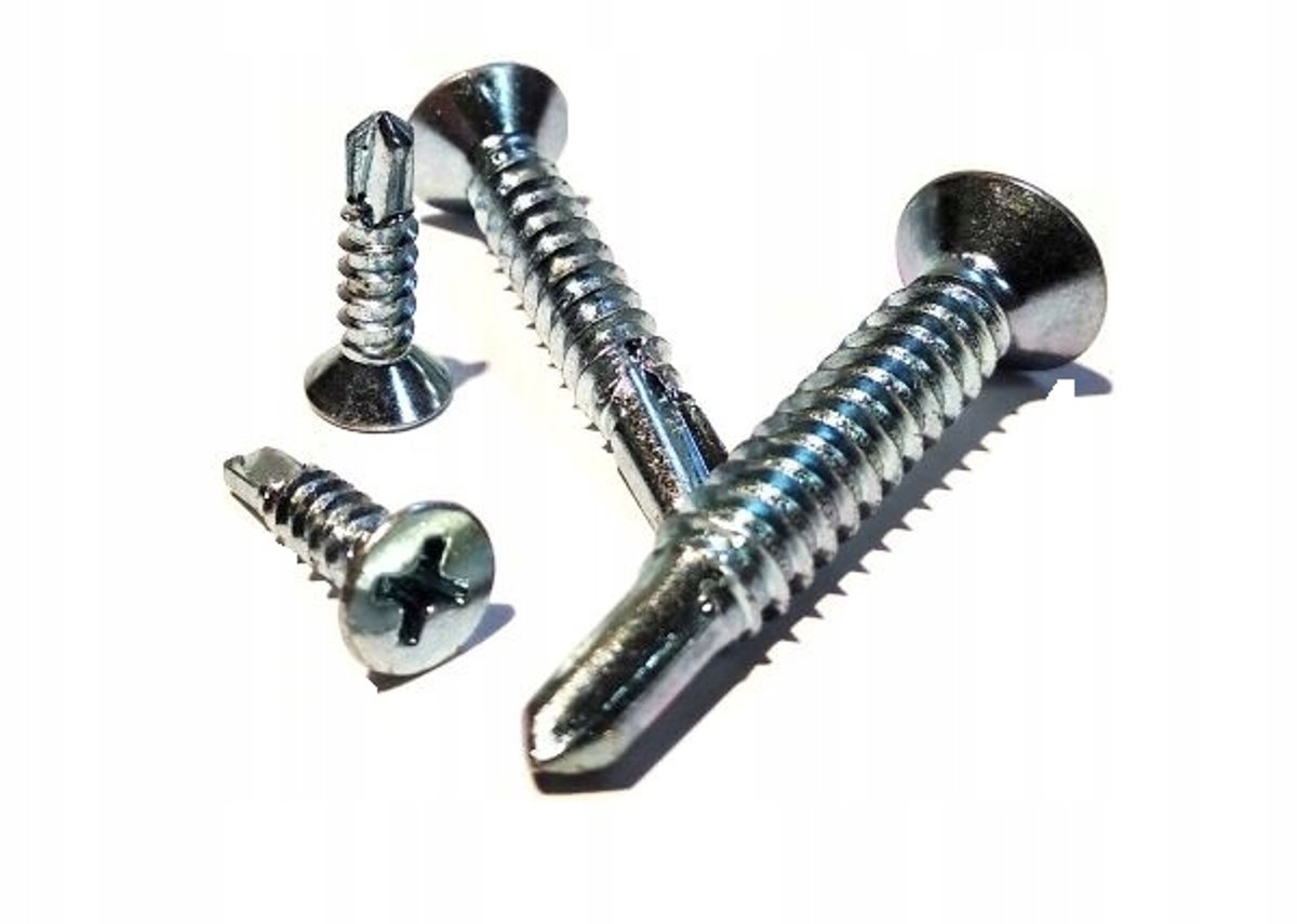 Zelfborende schroeven met conische kop 3,5x13 mm (1000 stuks)