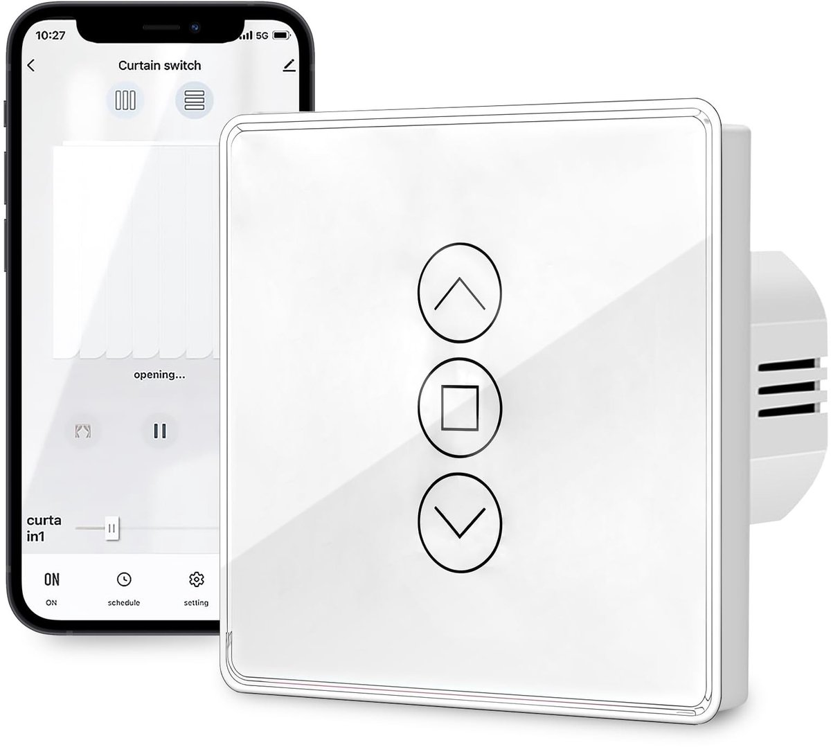 Solidchoice - Slimme Wifi Rolgordijn Schakelaar