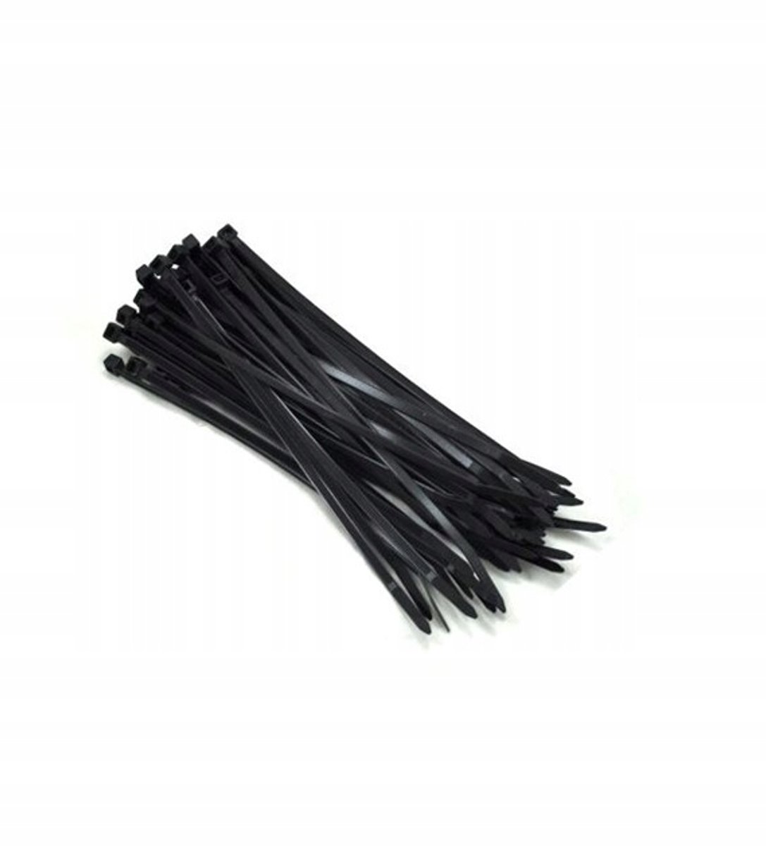 Zwarte Kabelbinders 300x3.6mm - Set van 100 stuks