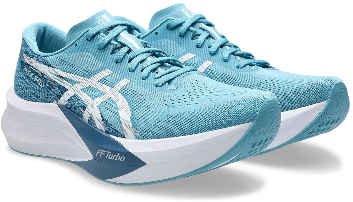 ASICS Magic Speed 4 Hardloopschoen Stillwater Wit