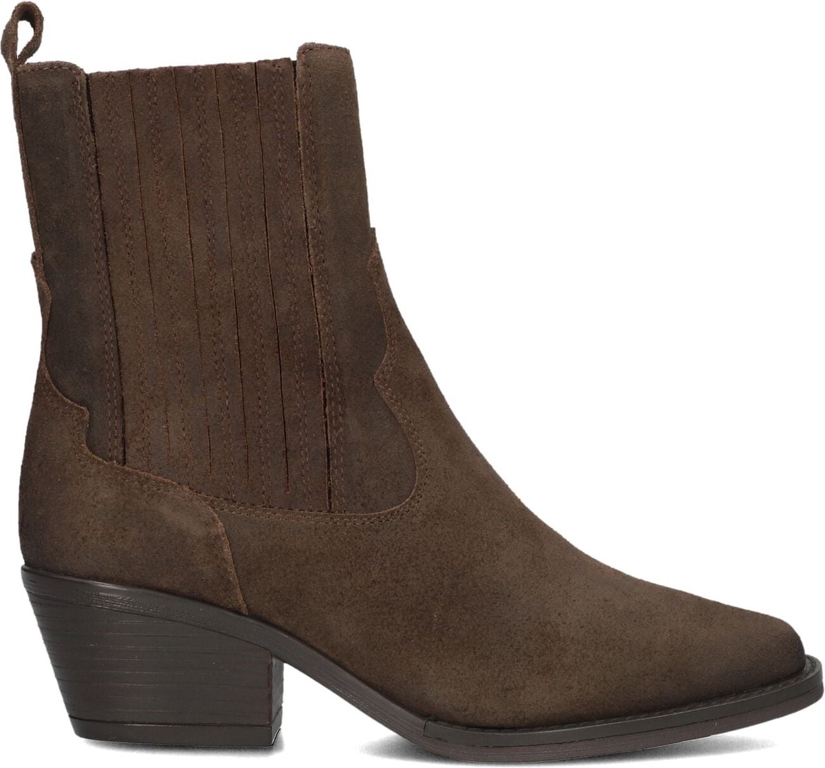 BLASZ Lexx-04 Enkellaarsjes - Enkelboots met rits - Dames - Bruin - Maat 39