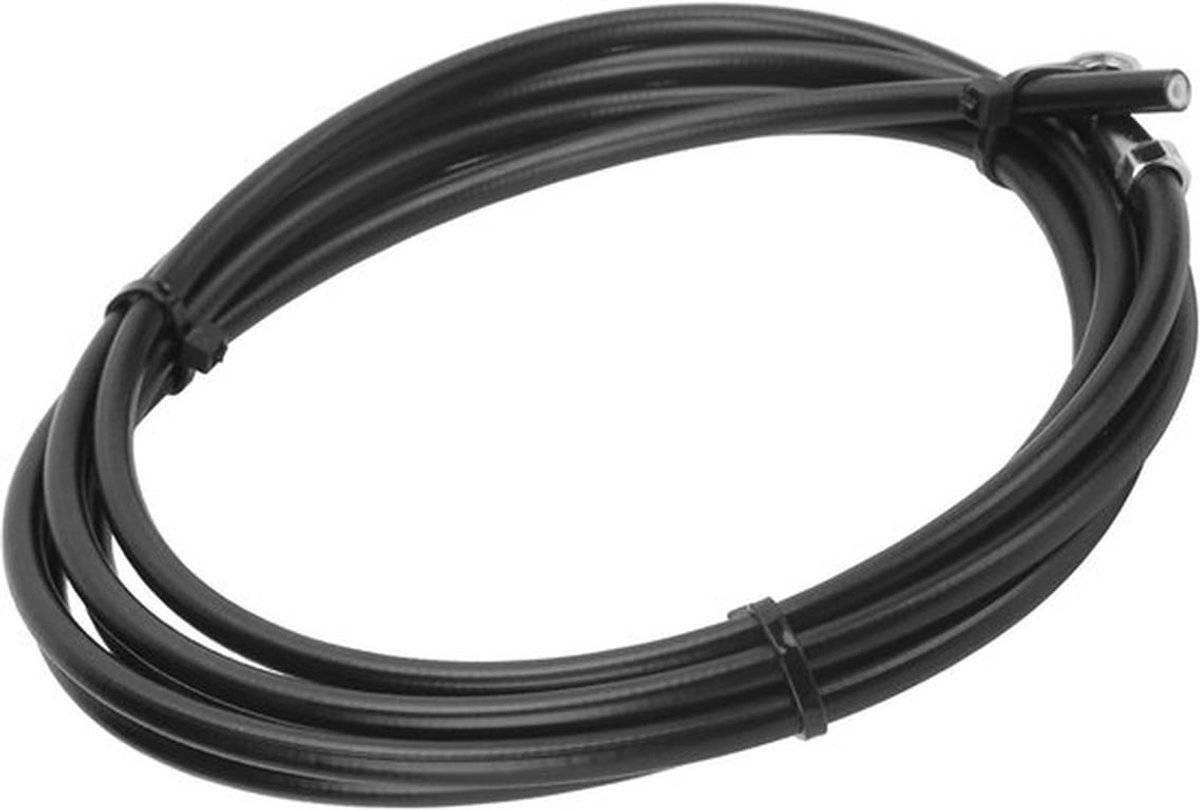 MK Stoer - Fiets Schijfrem Olie - Fiets Remleiding - Tuinslang met Aansluiting - MAGURA Compatibel - Rood - 2 Meter Lengte - Voor MT4/MT4E/MT5 Modellen - Remolie Buis voor Fietsen - Olie met Aansluiting Inzetstuk