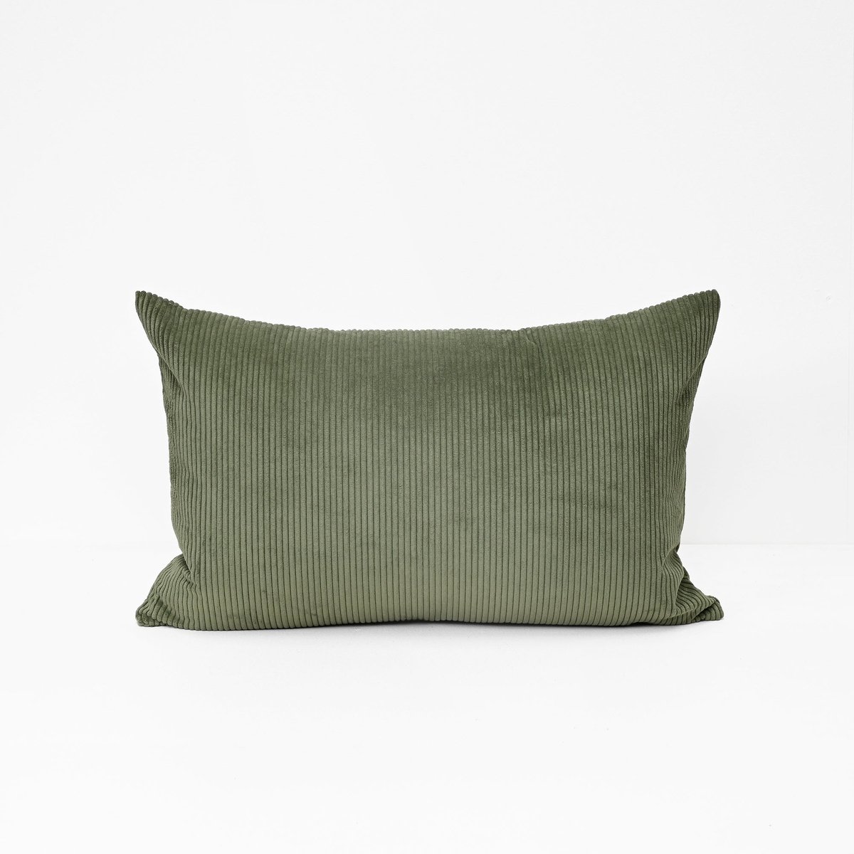 Darcy & Duke Military Green - Ribfluwelen sierkussen - 40 x 60