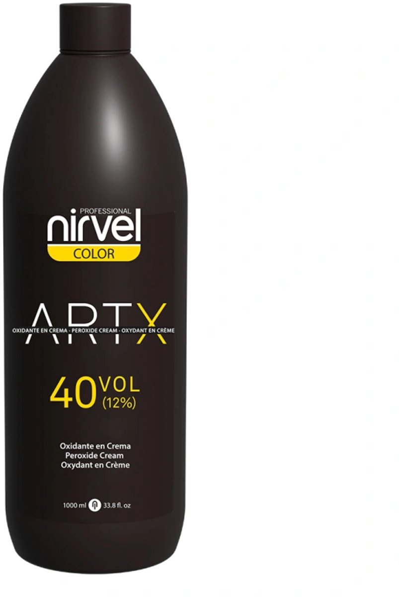 Nirvel ARTX 40 Vol Cream Peroxide / Peroxide-oxidatiecrème voor haarkleuringen en haarontkleuringsmiddelen 1000 ml