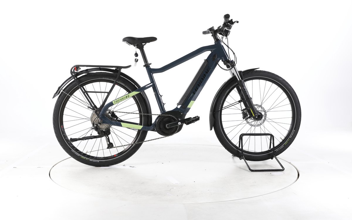 Haibike Trekking 5 Elektrische trekkingfiets Bosch Accu 500Wh 27,5" blauw Pro