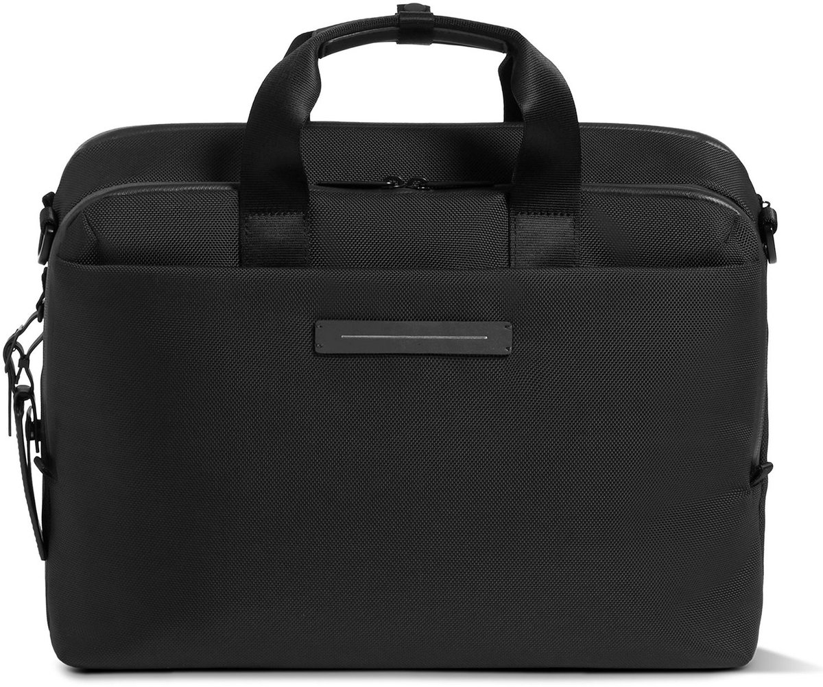 Horizn Studios business tas met laptopvak Midtown Briefcase All Black zwart