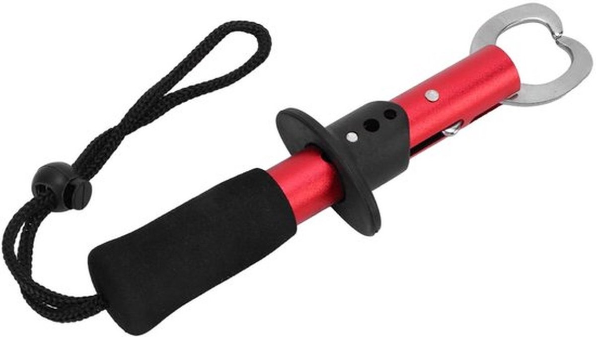 Fish Gripper met Polsband - Roestvrij Staal - Antioxidatie - Corrosiebestendig - Buitenvissen - Eénhandige Bediening - Visgrijper