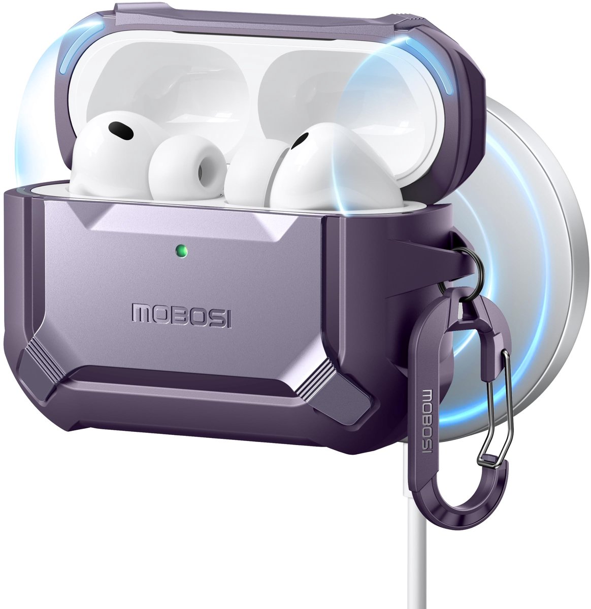 Solidchoice - AirPods Pro 3 Case met Magnetische Sluiting en Reinigingskit