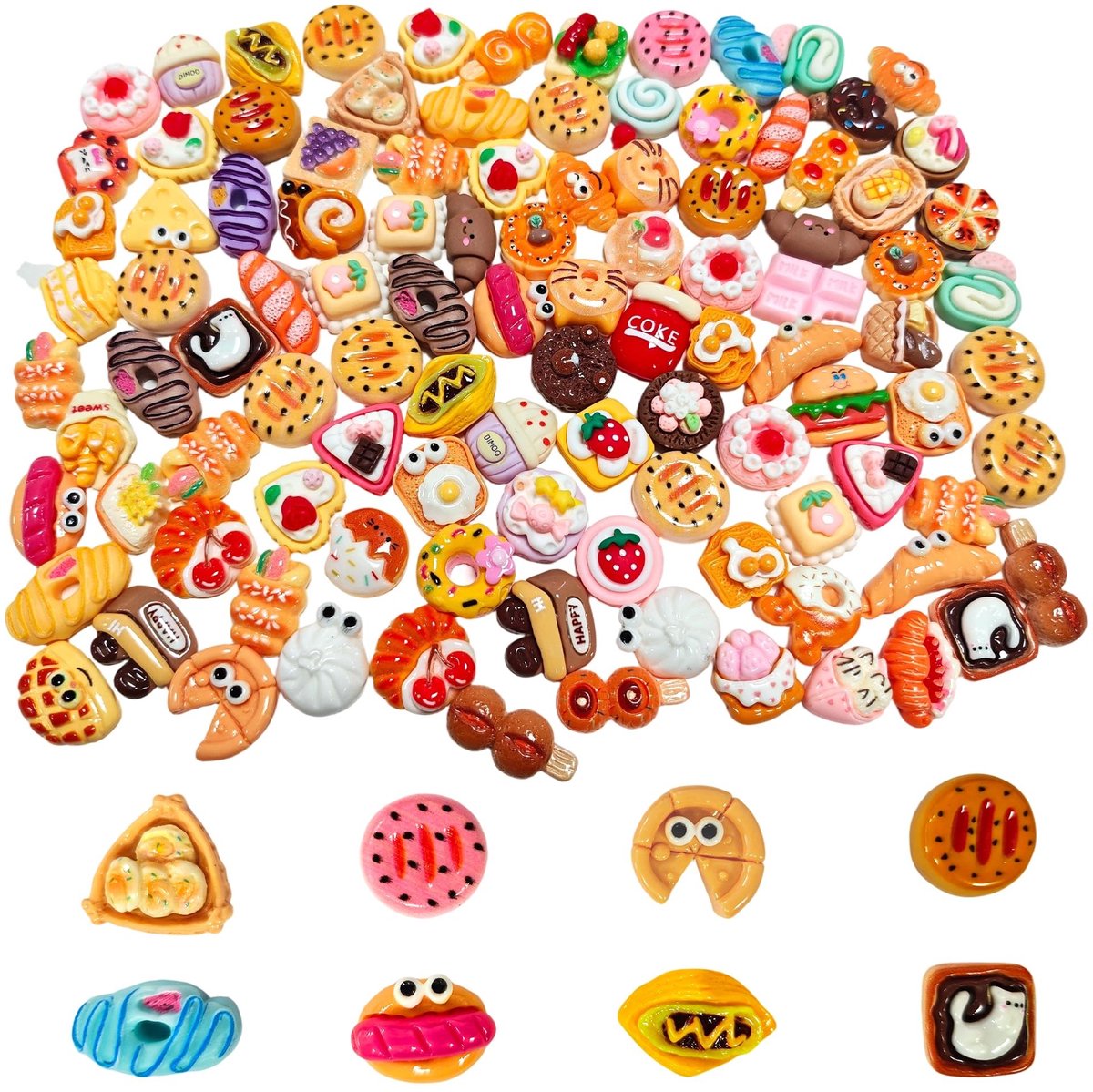 Solidchoice - 100-delige Set Miniatuurhuisaccessoires