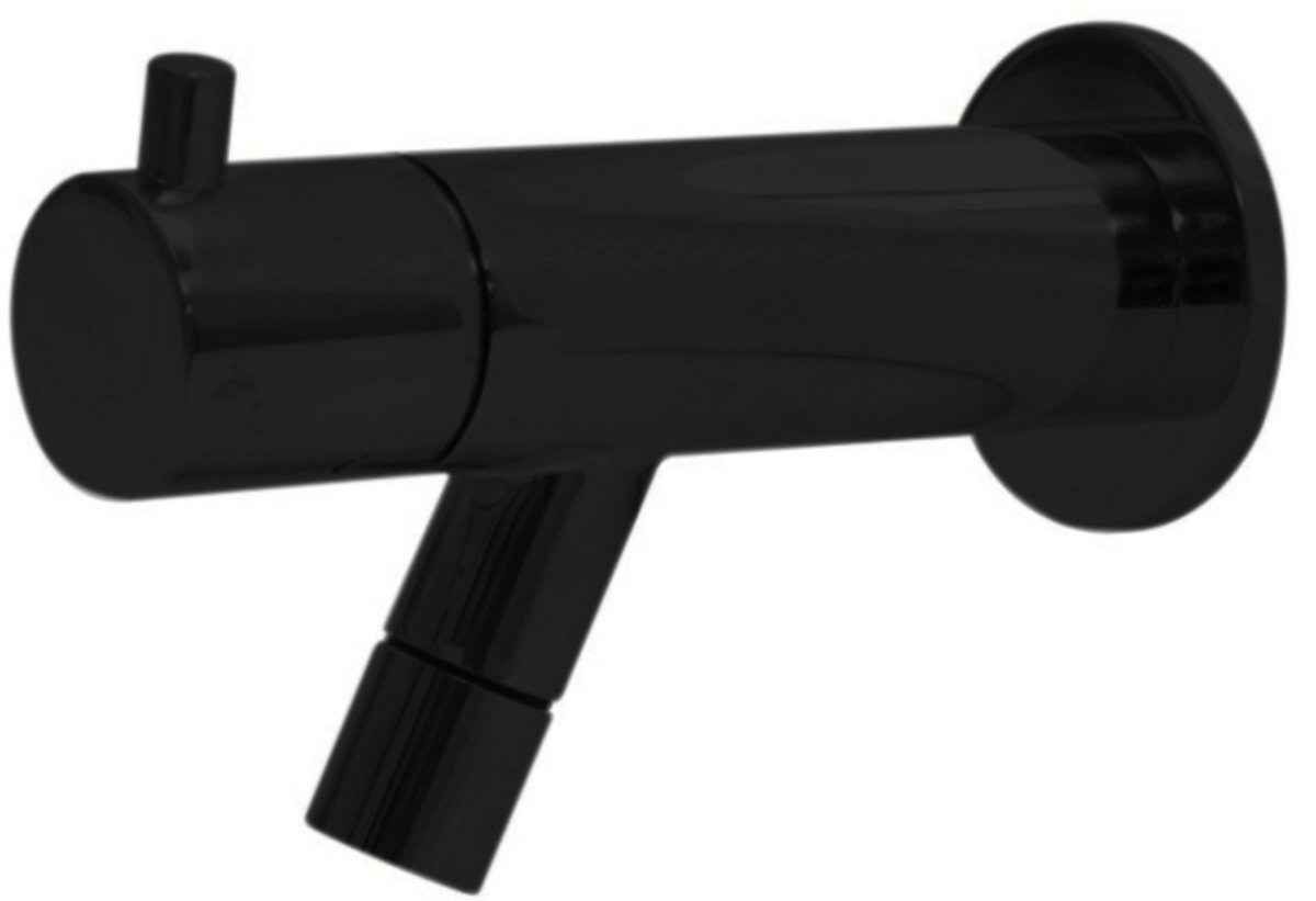 Sanitado Industry Luxe Wand-toiletkraan Mat Zwart