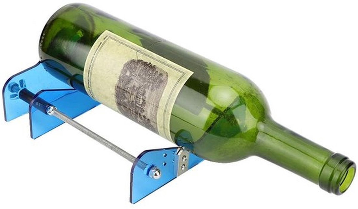 Glazen Flessensnijder - Glassnijder voor Flessen - Eenvoudig Snijden van Ronde en Vierkante Flessen - Voor Hobbyisten - Snijgereedschap v...
