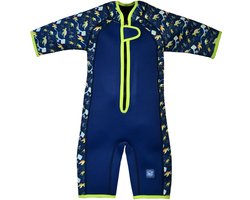 Splash About Kinder Shortie Wetsuit, Turtle Tide, 2-4 jaar– Neopreen Zwempak voor Zwembad en Strand