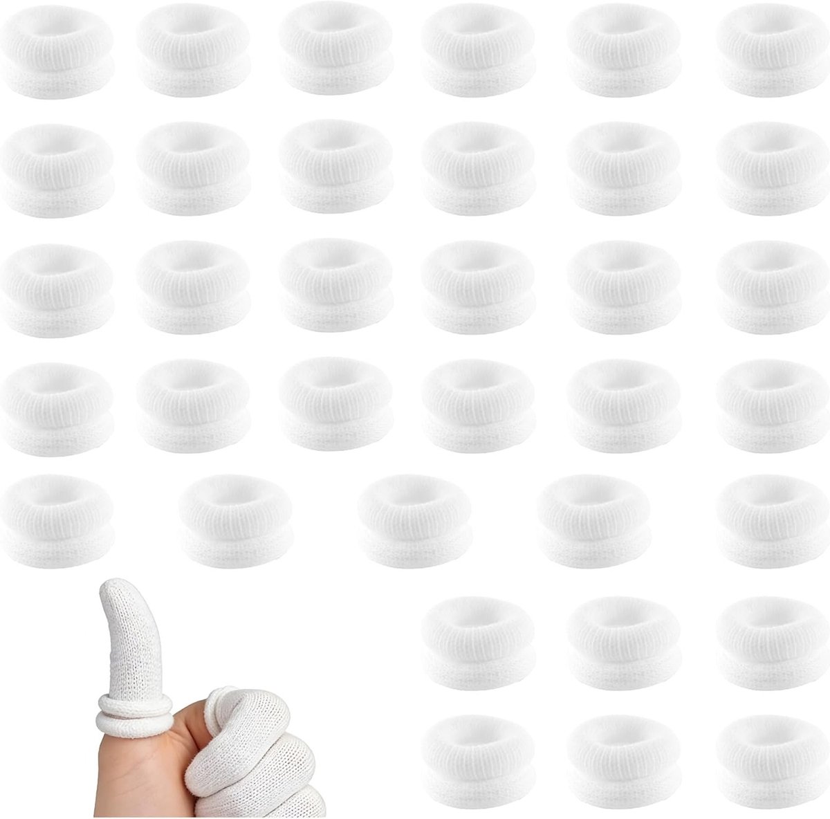 35 Stuks Vingerverband - Elastische Vingerpleisters, Ademend en Universeel, Bescherming voor Tuin, Werk en Keuken