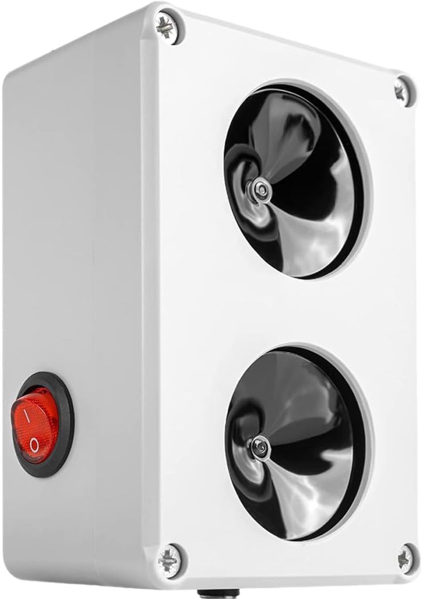 SnelShoppen - Ultrasonic Pest Repeller C200 - Mollen en Ongedierte Bestrijding - Dierenafschrikker - Weerbestendig en Energiezuinig voor Binnen en Bui