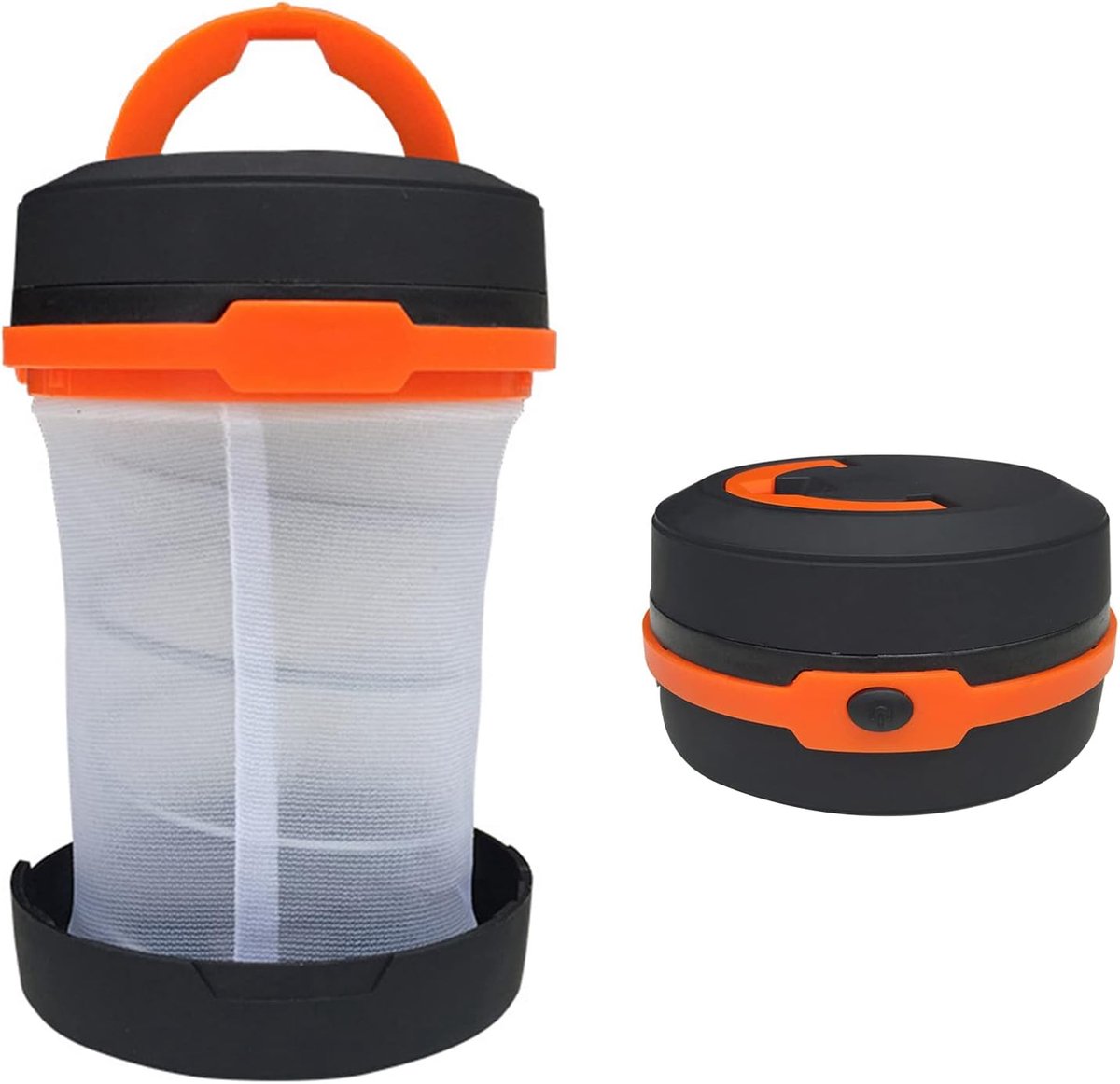 SnelShoppen - LED Camping Lantern Lamp - Vouwbare Batterij Aangedreven Tentlamp - Draagbare Electric Camping Lamp - Waterdichte Lichtbron voor Buiten,