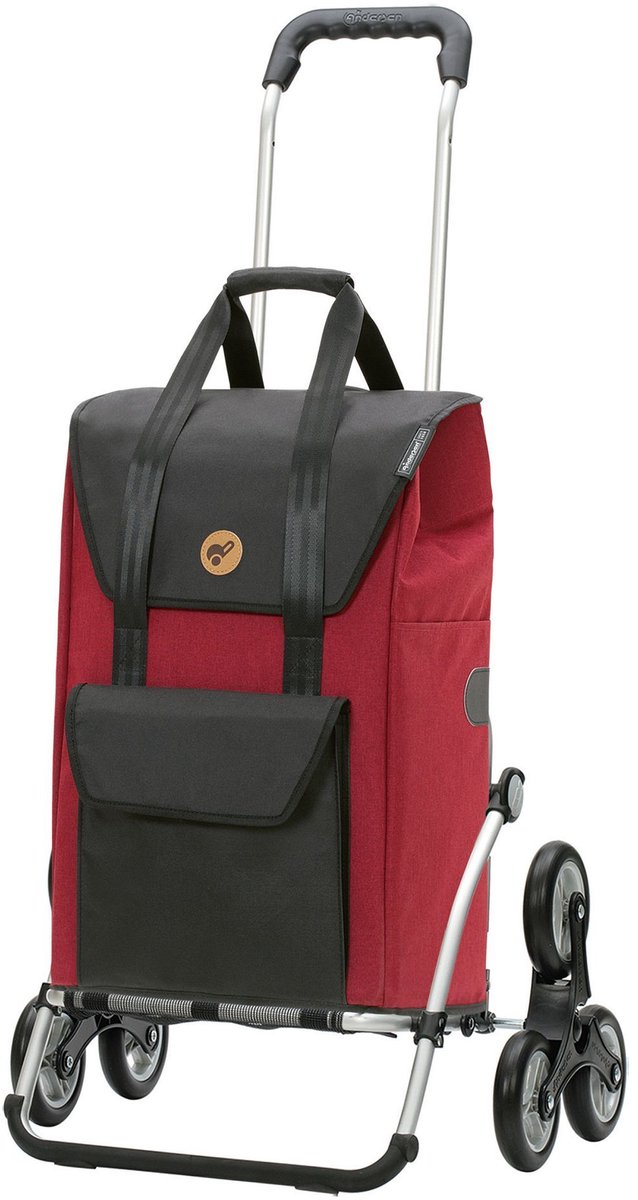 Andersen Shopper Royal Shopper Winkelwagen 58 cm - 44 L - rot