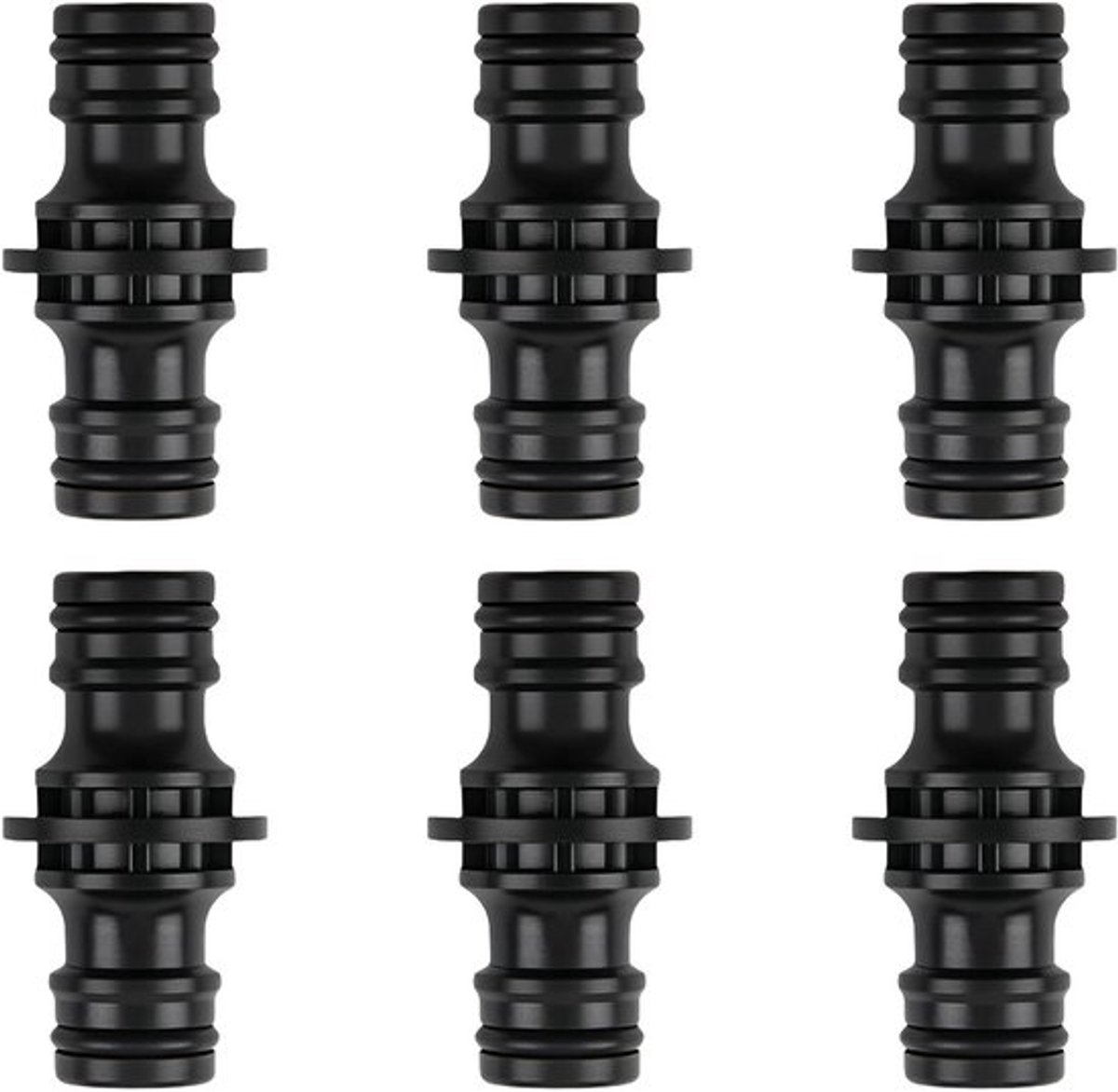 Slangkoppeling voor tuin en landbouw - 1/2 inch, PP-kunststof connector