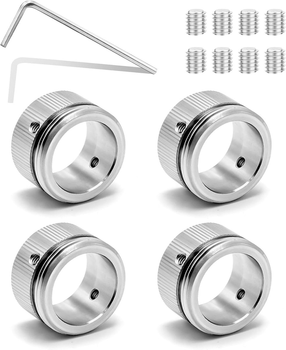 SnelShoppen - Radiator Thermostat RA/Rav/Ravl M30 x 1.5 - 304 RVS Verwarmingsklep Adapter met Hex Sleutel - Duurzaam, Roestvrij, Corrosiebestendig - I