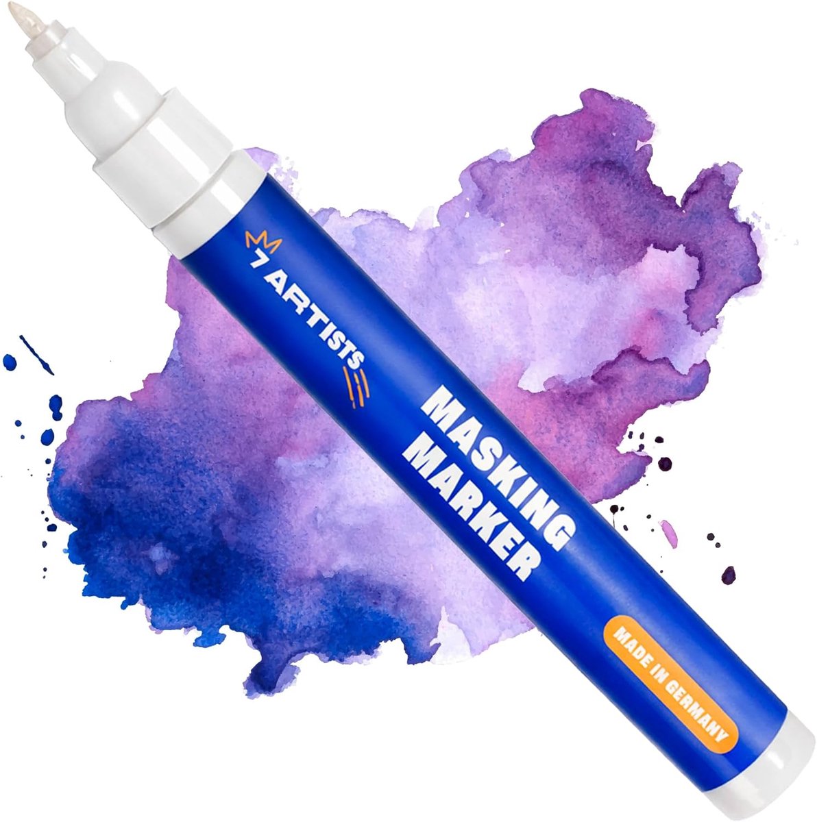 SnelShoppen - Watercolor Marker met Masking Eraser 1-2 mm - Masking Pen voor Waterverf, Precisie Liquid Eraser voor Mooi Effect, Makkelijk te Verwijde