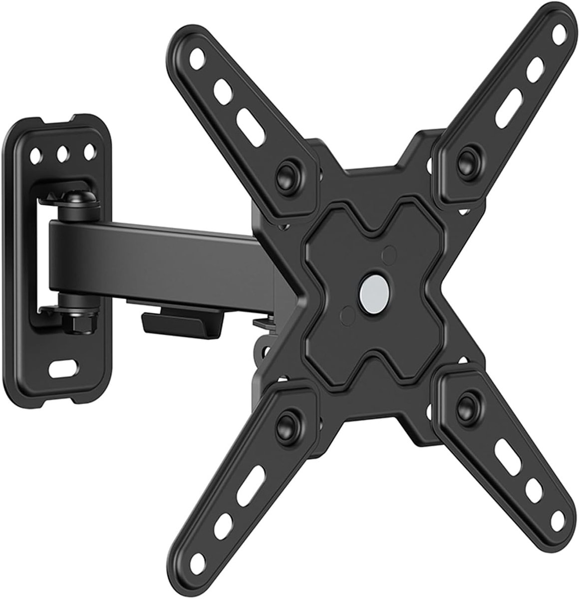 SnelShoppen - TV wandbeugel met 2 draaipunten, 33-109 cm, tot 20 kg, VESA 75x75,100x100,100x200,200x100 en 200x200, voor 13-43 inch schermen
