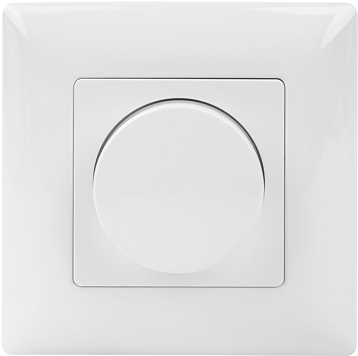 SnelShoppen - 0-10V Dimmer Switch voor LED en Halogeen Lampen - Dimbare Verlichting met Rotorknop - Geschikt voor 1-Kanaals LED Drivers - Flicker-Free