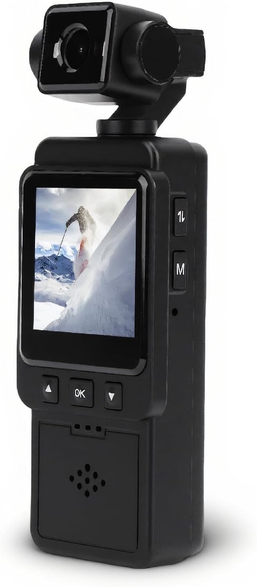 SnelShoppen - Topiky Camcorder - Multi Axis Stabilization Digitale Vlogging Camera voor YouTube - Handheld Video Camera met HD Scherm, Audio en Video