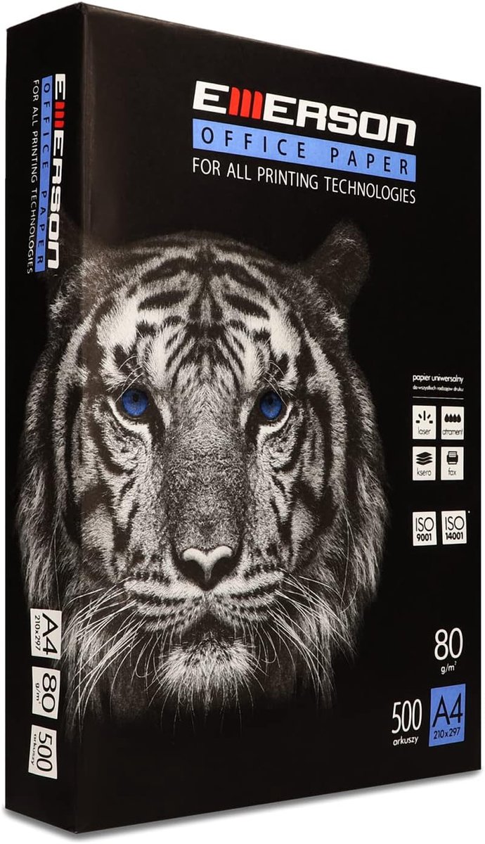 SnelShoppen - Hoogwaardig A4 Kopieerpapier 80g/m2 - 500 Vellen Wit - Geschikt voor Laser, Inkjet, Fotokopieer- en Faxmachines - Perfect voor Kantoor,