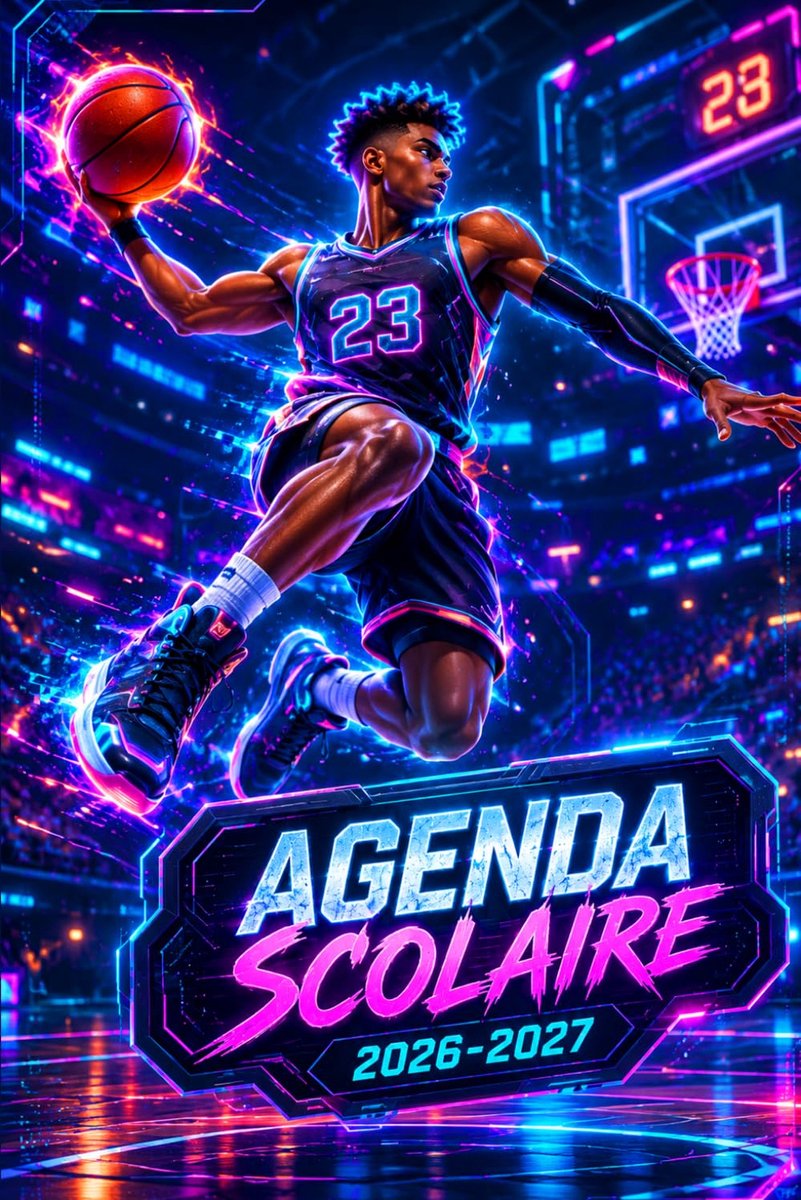 SnelShoppen - Agenda Scolaire 2026 2027 Basketball - A5 Formaat - Planificateur Quotidien - Perfect voor Studenten - Organiseer je Tijd - Succesvolle