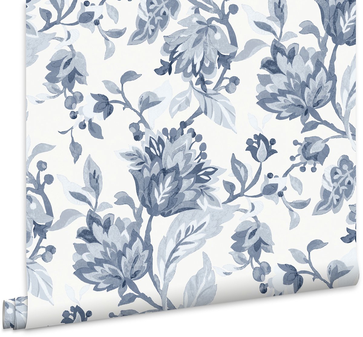 Laura Ashley Vliesbehang - Adwick Trail Dark Seaspray
